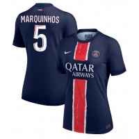 Paris Saint-Germain Marquinhos #5 Hemmatröja Kvinnor 2024-25 Korta ärmar